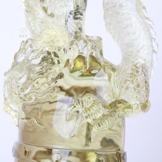 【守护金山】蒲牢黄水晶摆件   ZX2506016 商品图7