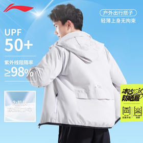 【李宁官方正版 ATDRY速干 COOLSHELL凉爽】李宁Li-Ning 冰沙防晒服（建议选大一码）