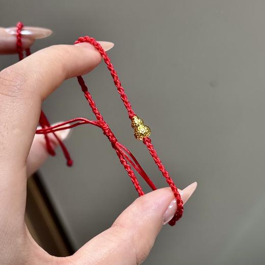 足金999锤纹葫芦，生日月专属价 招财纳福金光闪闪锤纹葫芦，下单即送kt猫 商品图3