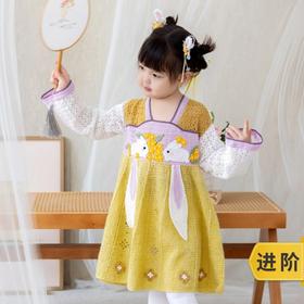 苏苏姐家玉桂兔连衣裙手工diy编织钩针毛线团自制裙子材料包