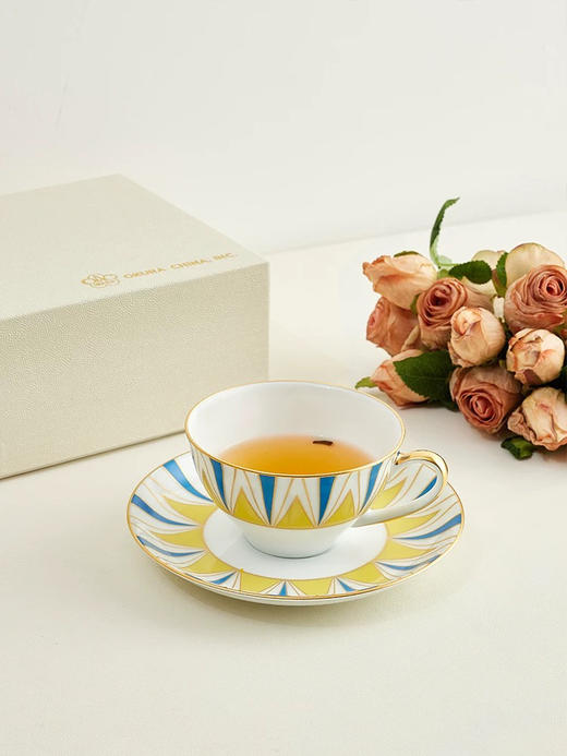日本大仓陶园OKURA 100th杯艺术装饰咖啡杯碟 商品图2