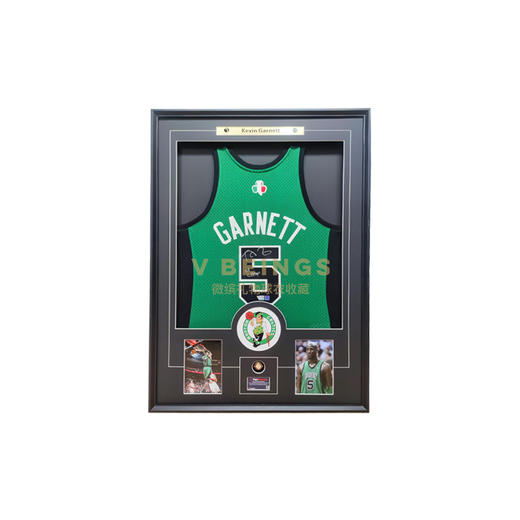 收藏系列 加内特 凯尔特人5号 铭文款 亲笔签名球衣 商品图0