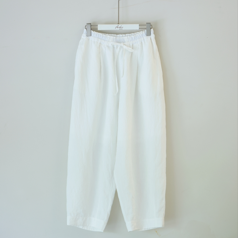 黄阿福 28英支汉麻九分裤