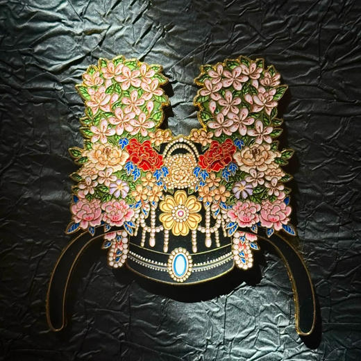 【宋朝皇后凤冠冰箱贴】九龙花钗冠锌合金金属磁贴 商品图4