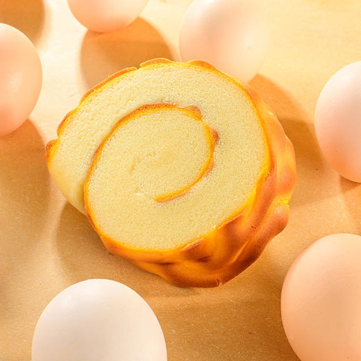 【真材实料不“虎”人❗️软嫩虎皮蛋糕卷】甄选品质原料制作，食材交汇蛋香/奶香/小麦香，虎皮松软甜而不腻，早餐代餐下午茶休闲茶点面点食品L 商品图3