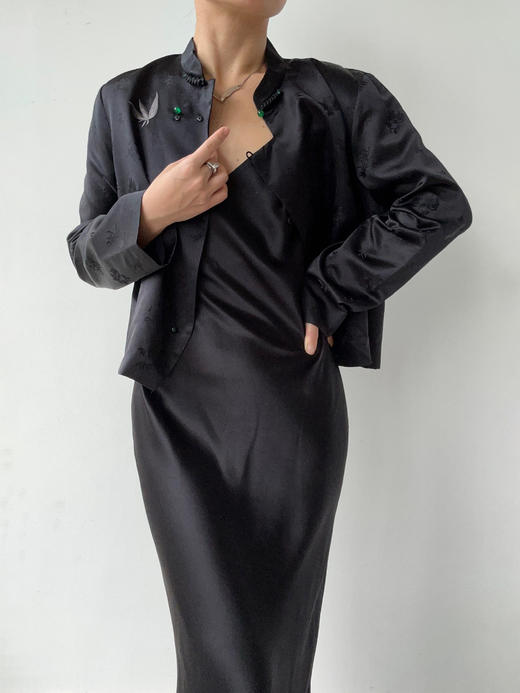 丝所｜24W037A 新中式雅趣外套［ 黑 ] 商品图2