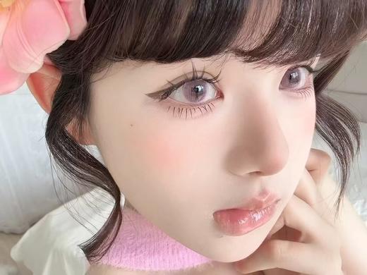 <月抛中直径>-Yeelens月抛-樱花雨 粉-14.2mm【月抛 0-800度 不含525/575】 商品图2