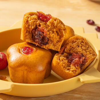 西贝莜面村朵朵软心红糖小发糕240g 6个 儿童早餐面点红糖发糕开学早餐 商品图8