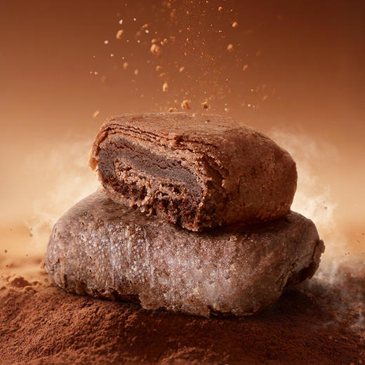 祥禾饽饽铺巧克力酥皮卷中式糕点心零食小吃天津特产伴手礼品 商品图2