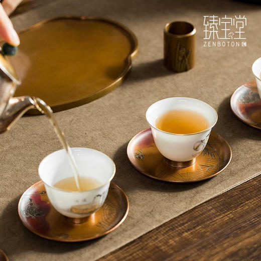 臻宝堂喜从天降茶托 商品图3