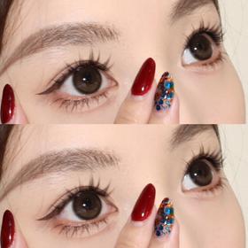 con4u 加浓可可 14.5mm 年抛 巧克力色