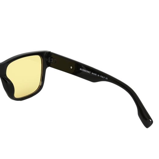 Burberry博柏利 高版本 防紫外线黄色镜片墨镜大框 超轻材质 商品图8