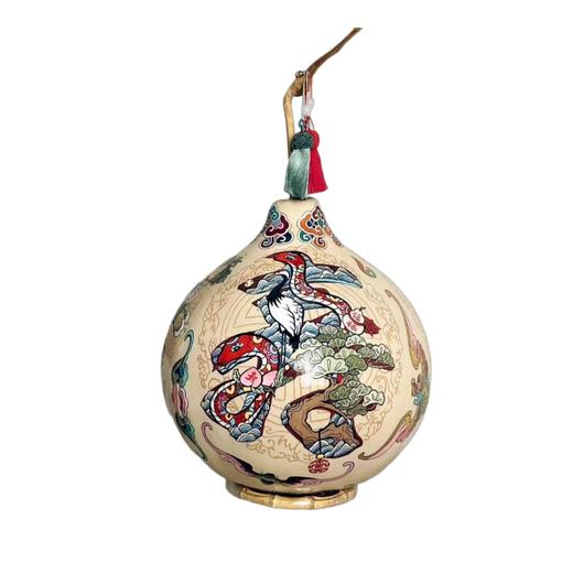 Edyta《福禄寿-手绘葫芦》 商品图1