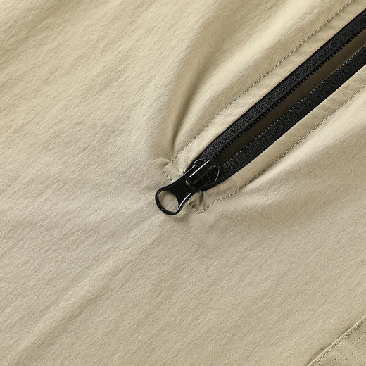 GXG男装25夏季时尚拉链口袋翻领简约通勤休闲男式短袖POLO衫K&C 商品图11