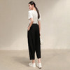 薄款女裤春夏季韩版松紧腰高弹力奶奶裤   AC-5K7186 商品缩略图2