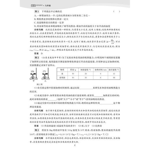 初中物理自主培优新讲 九年级 商品图2
