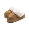 Ariseism&Neatoism 秋冬新款休闲增高包头厚底毛毛半拖鞋女外穿 商品缩略图0