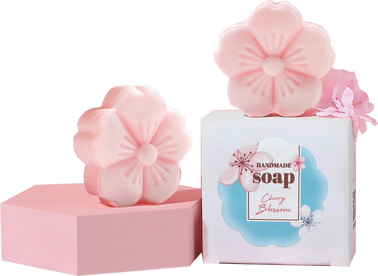 甜蜜樱花手工皂