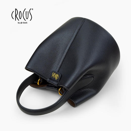 春日限定【抢先购】【品牌授权】德国品牌Crocus伦敦回忆经典女包时尚百搭单肩荔枝纹菜篮子包-YUAL 商品图3