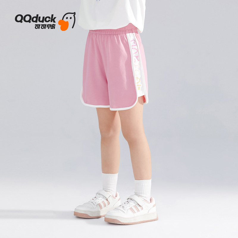 【120-165】【可可鸭】女童运动短裤薄款休闲裤