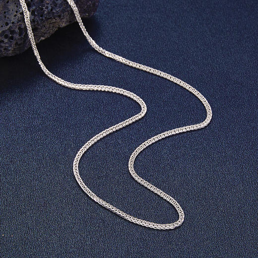 【限时8.8折】【线上铂金馆】PT950 【国际铂金协会】铂金17-18寸调节肖邦链(BXL00001-07)预售产品下单后不退款不退货不换货不补差价) 商品图1