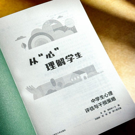 从“心”理解学生 中学生心理评估与干预策略 青少年心理教育 商品图5