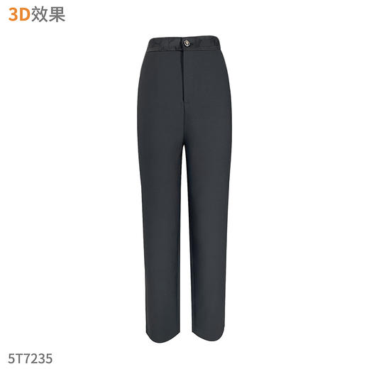 女裤春夏季款韩版拼接撞色国风腰头萝卜裤    AC-5T7235 商品图3