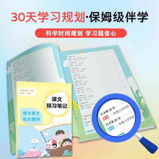 【2025版】小橙同学 【暑假】衔接一本通1-6年级 商品图5