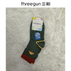 Threegun三枪 抗菌少儿常规袜(1双装)-99341Z311 商品缩略图2
