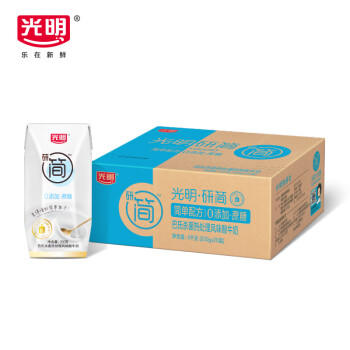 光明研简0添加蔗糖常温酸奶200g*20盒 生牛乳品儿童早餐年货好礼 /水饮冲调 /常温奶 /酸奶 商品图0