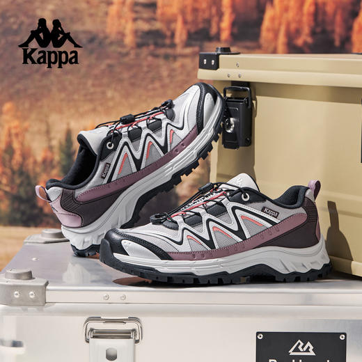 Kappa卡帕背靠背跑鞋女款新款情侣登山鞋复古百搭休闲运动鞋子男K0FY5MC58 商品图2