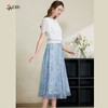 司歌雪纺印花半裙中长C911186X 商品缩略图1