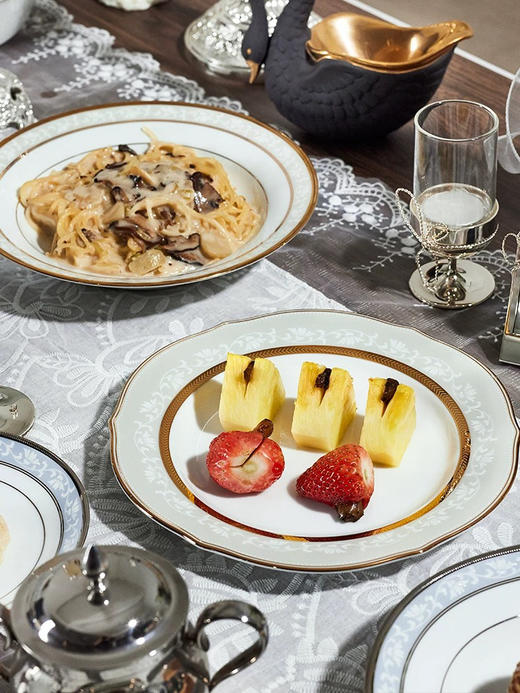 Noritake则武 BRUNSWICK日式田园风盘子创意餐具餐盘 商品图1