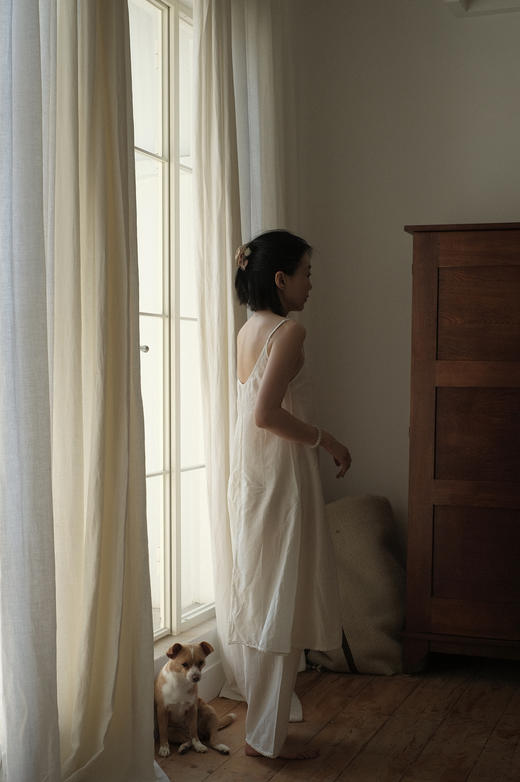 桑蚕丝羊绒匹马棉清爽衬裙/打底裤（认证进口supima） 商品图4