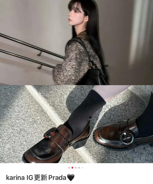 高端定制Prad/a 25S秀场意大利皮乐福鞋 商品图2