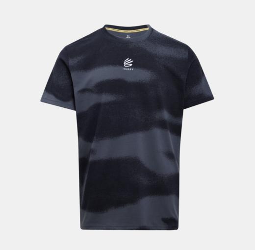 安德玛男子库里Curry Logo高克重短袖T恤1387107-044 商品图3