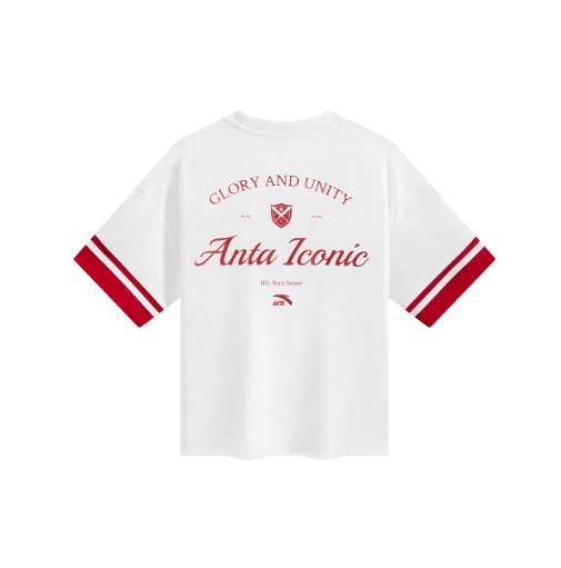 【运动文化】安踏儿童女大童潮流系列夏季款短袖362528115 商品图1