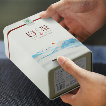 茗山生态茶  茶叶绿茶 明前新茶 白茶绿茶  嫩芽 共300g茶叶双罐装  /水饮冲调 /茗茶 /绿茶 商品图4