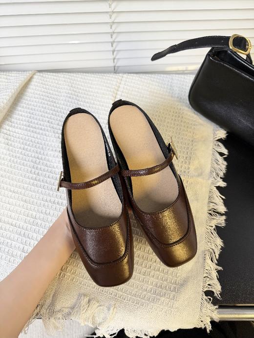 步印【星期六同款】夏日清凉出街神器！包头浅口女拖鞋2520 商品图4