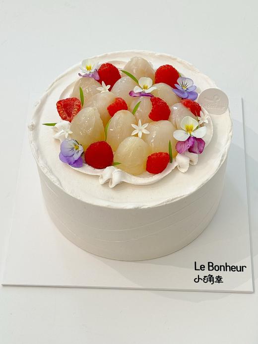荔枝玫瑰覆盆子 · 奶油蛋糕 商品图0