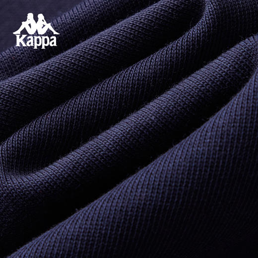 Kappa卡帕背靠背运动短袖男夏季新款宽松透气休闲纯棉t恤上衣女款K0F52TD10 商品图4