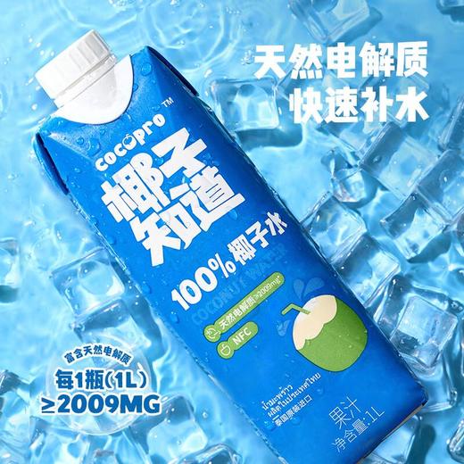 椰子知道100%椰子水1L 商品图1