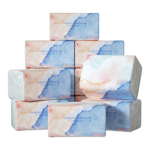 蓝漂 白色抽纸4层304张4包 商品图6