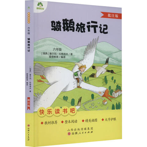 爱德教育：快乐读书吧·6年级·骑鹅旅行记 商品图0