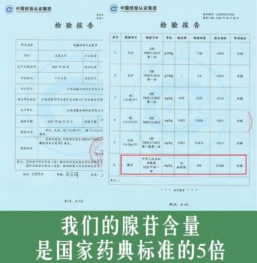 【25年 新草】【那曲高海拔 冬虫夏草干草】 无断草 约4条/克 简装/礼盒任选 商品图1