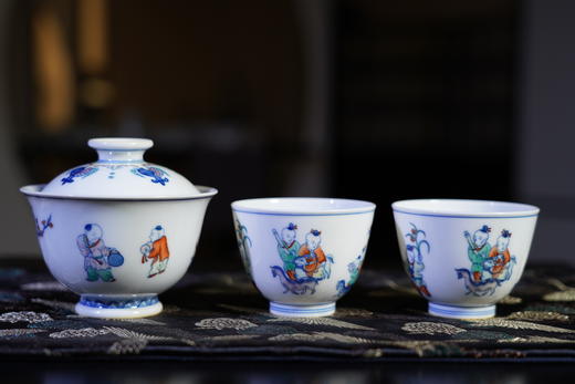 斗彩七子纳福套组 商品图0