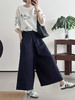 ✨【亚麻天丝凉感阔腿九分裙裤】，甄选汉麻斜纹布料，手感蓬松韧劲有质感，看着是裙子，其实是裤子，安全感爆棚， 巨显瘦！ 商品缩略图14