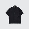 YOKE EMBROIDAREY OPEN COLLAR SHIRT 有机棉丝混纺休闲短袖衬衫 商品缩略图4