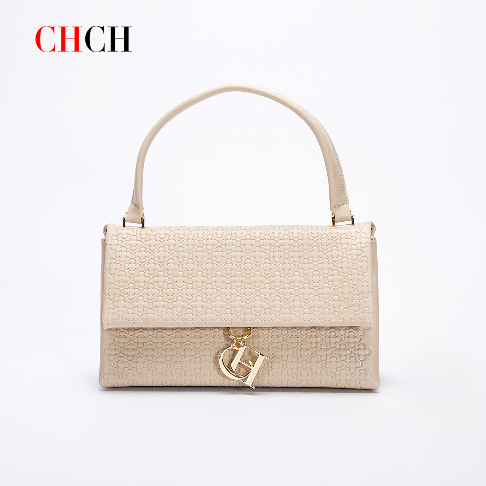 CHCH祈祈手提包轻奢高级感单肩包真质感通勤斜挎包