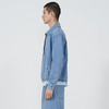 YOKE BLEACHED DENIM FRONT ZIP BLOUSON 复古石洗拉链牛仔夹克 商品缩略图1